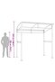 BBQ Gazebo 215x150x220 cm Anthracite Steel - 3
