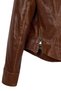 Brazil Women's Viski Judge Collar Short Leather Jacket 25Wgd5303Vd - 8
