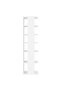 Shoe Cabinets 2 pcs White 27.5x27x102 cm Engineered Wood - 5