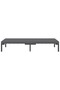 14 Piece Garden Lounge Set with Cushions Poly Rattan Dark Grey - 7