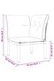 4 Piece Garden Lounge Set Black and Grey Poly Rattan - 3