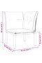 7 Piece Garden Lounge Set Black and Grey Poly Rattan - 3