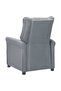 Recliner Chair Light Grey Fabric - 4