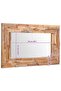 Decorative Mirror Teak 90x60 cm Rectangular - 3