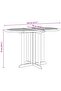 Folding Butterfly Garden Table 120x70x75 cm Solid Teak Wood - 3