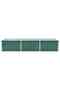Garden Raised Bed Galvanised Steel 240x80x45 cm Green - 2