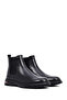 Men's Black Leather Chelsea Boots 25Wfd633018 - 2