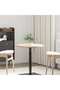 Table Top Ø60x2.5 cm Solid Wood Pine