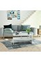 Coffee Table Engineered Wood 90x59x42 cm White - 4