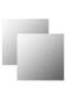 Wall Mirrors 2 pcs 40x40 cm Square Glass