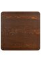 Bistro Table Dark Brown 60X60 cm MDF - 4