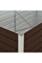 Raised Garden Bed Brown 160x80x77 cm Galvanised Steel - 5