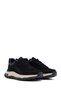 Men's Black Lace-Up Thick Soled Nubuck Genuine Leather Casual Sneaker,Winter Sports Shoes 25Wfd6605V3 - 3