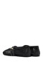 Women's Black Buckle Mesh Fabric Ballerinas, Summer Shoes 25Sfd18136F - 5