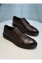 Shoes Men's Laser Lace-Up Genuine Leather Shoes