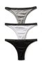 Women's 3-Piece Cotton Panties with Elastic Detail Premium Daily Use (4206-3)