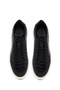 Men's Black Crocodile Lace-Up Genuine Leather Sneaker, Winter Sports Shoes 25Wfd6100E3 - 7
