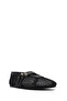 Women's Black Buckle Mesh Fabric Ballerinas, Summer Shoes 25Sfd18136F - 6