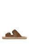Women's Mink Buckle Suede Leather Espadrille Slippers 25Sfd205010 - 2