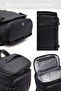 D-Pack Unisex Black Fabric Backpack 25Sbd30236F - 8