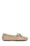Women's Beige Bow Genuine Leather Genuine Genuine Leather Shoes, Casual Shoes, Daily Shoes 25Sfd