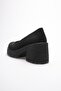 Black Suede Women's Casual Shoes Tr06Ms04E - 6