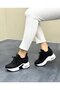 Imported Hidden Padded Air Sole Stone Lace-up Sneakers