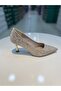 Hco Silvery Stylish Women's Heeled Shoes - 2