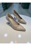 Hco Silvery Stylish Women's Heeled Shoes