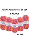 Forza Forever - Embroidered Hand Knitting Yarn Set of 5