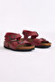 Children's Unisex Red Comfortable Poly Sole Double Buckle Sandals - 3