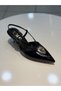 Serrace Buckle Women's Stylish Daily Heeled Shoes - 3
