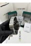 Automatic Men's Wristwatch - Steel Band, Black Dial Dm-00101G-A2 - 7