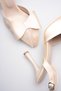 Satin Bow Detailed Special Design Women's 8.5 cm Heeled Evening Dress Shoes Tr40Ms01 - 4