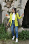 Kiwi Sleeve Drawstring Detail Blazer - 5