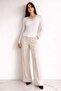 V neck Lace piece body ecru