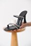 Heeled Black Women's Slippers Tr20My24A - 2