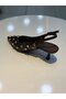 Vollex Imported Buckle-Stoned Stylish Women's Heeled Shoes - 5