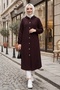 Dilra Hooded Cashmere Cap 1632 - Burgundy - 2