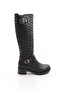 Serrace Women's Below-The-Knee Casual Biker Boots - 5