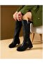 Serrace Women's Below-The-Knee Casual Biker Boots