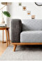 Luxury Chenille Non-Slip Washable Bearded Sofa Cover (Sofa Bed) - Seat and Back 170X210 cm - 3
