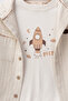 Baby Boy Holiday Set Rocket Printed Hooded Triple Set 2217 - 3