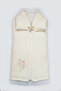 Natural life zippered pike blanket girl 70113 ecru
