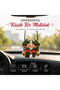 Romantic Couple Car Accessory – Decorative Figure with I Love You Written on It - 5 cm