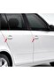 Seat Cordoba 2003-2009 Compatible Front Rear Right Left Exterior Door Opening Handle Cover Almond 3b4839879a (1 Piece) - 2