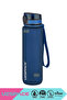 1000ml New Single Color Leak-Proof Bpa-Free Motivational Tritan Water Bottle with Lockable Lid