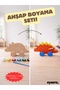 Wooden Painting Set – Children's Activity & Hobby Toy, Montessori Educational Set - 3