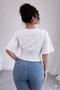 Women's Cotton Pack Soft Fabric Blouse Draped Stylish Daily Model (Not Cropped) 0080 - 6