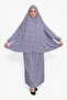 Namaz Elbisesi Jarse Desanli Two Piece Blue - 2